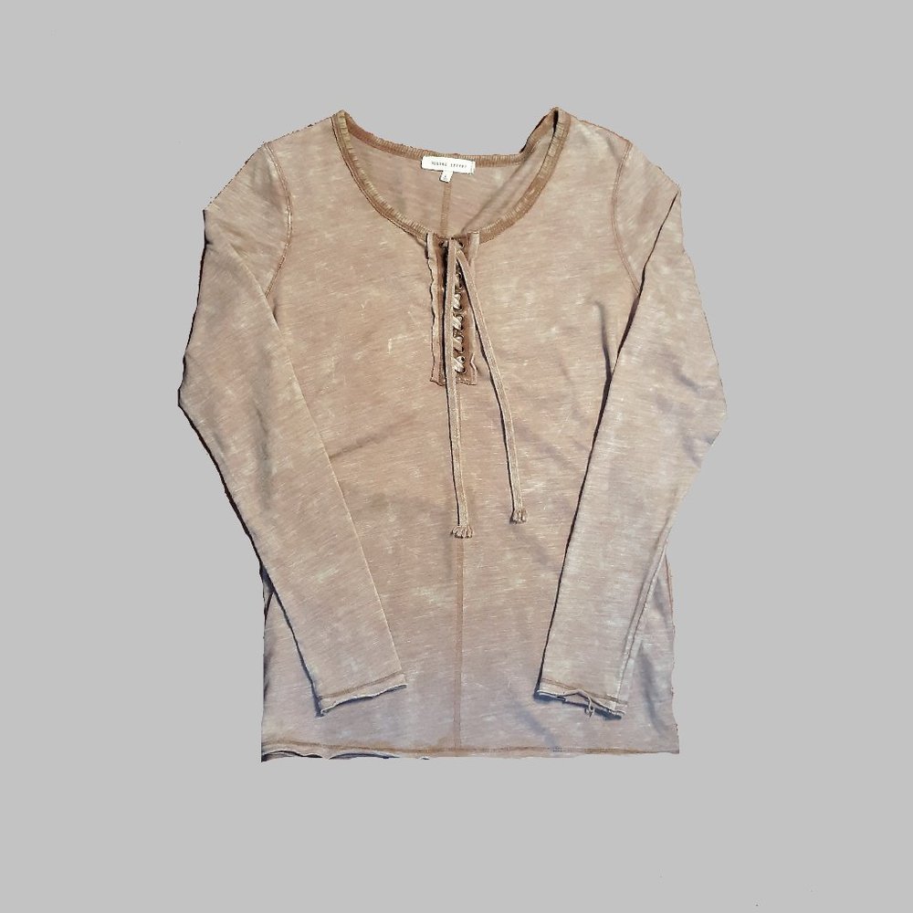 Gilded Intent Tan Long Sleeve Tee